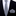 Thin Tie Grey Necktie and Matching Square