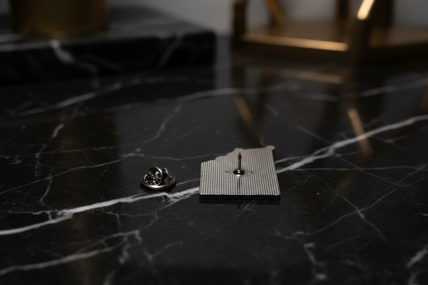 Back Soldier Flag Lapel Pin