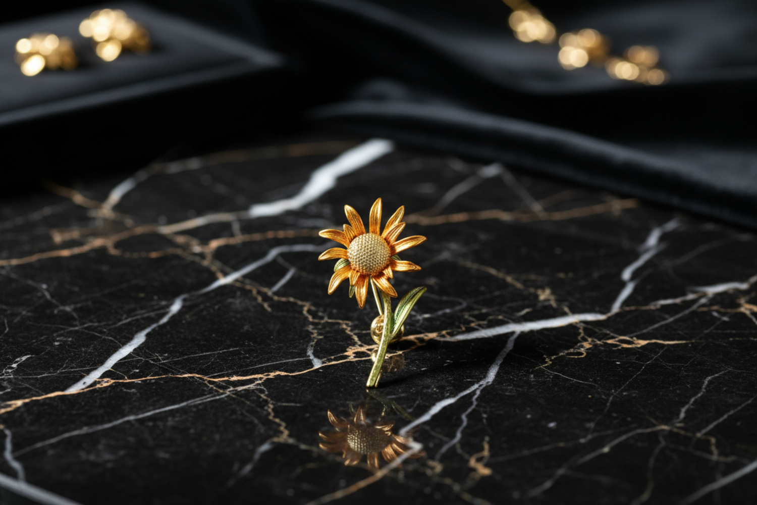 Sunflower Lapel pin