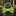 A Sweet Lime Green Pattern Pre Tie Bow Tie