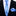 White Blue Abstract Tie and Pocket Square||White, Blue