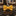 Yellow bow tie on a white background