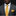 Man wearing a gray suit with a yellow tie and pocket square on a black background