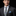 White, Black, Blue, Green Abstract Tie and Accenting Square