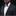 Man wearing a dark suit with a colorful bow tie and pocket square on a black background