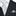 White with Small Black Dots Necktie and Accenting Black Floral Square