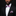 White Pink Black Shapes Bow Tie and Square on man
