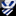 White and Blue Stripe Bow Tie and Square