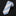 Alt View: White, Blue Stripe Necktie