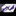 White with Purple Stripe Bow Tie 