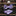 White with Purple Dots Bow Tie and Square
