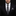 Man wearing a black suit with a patterned tie and pocket square on a dark background