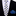 Thin Yellow and Blue Check Tie and Accenting Square
