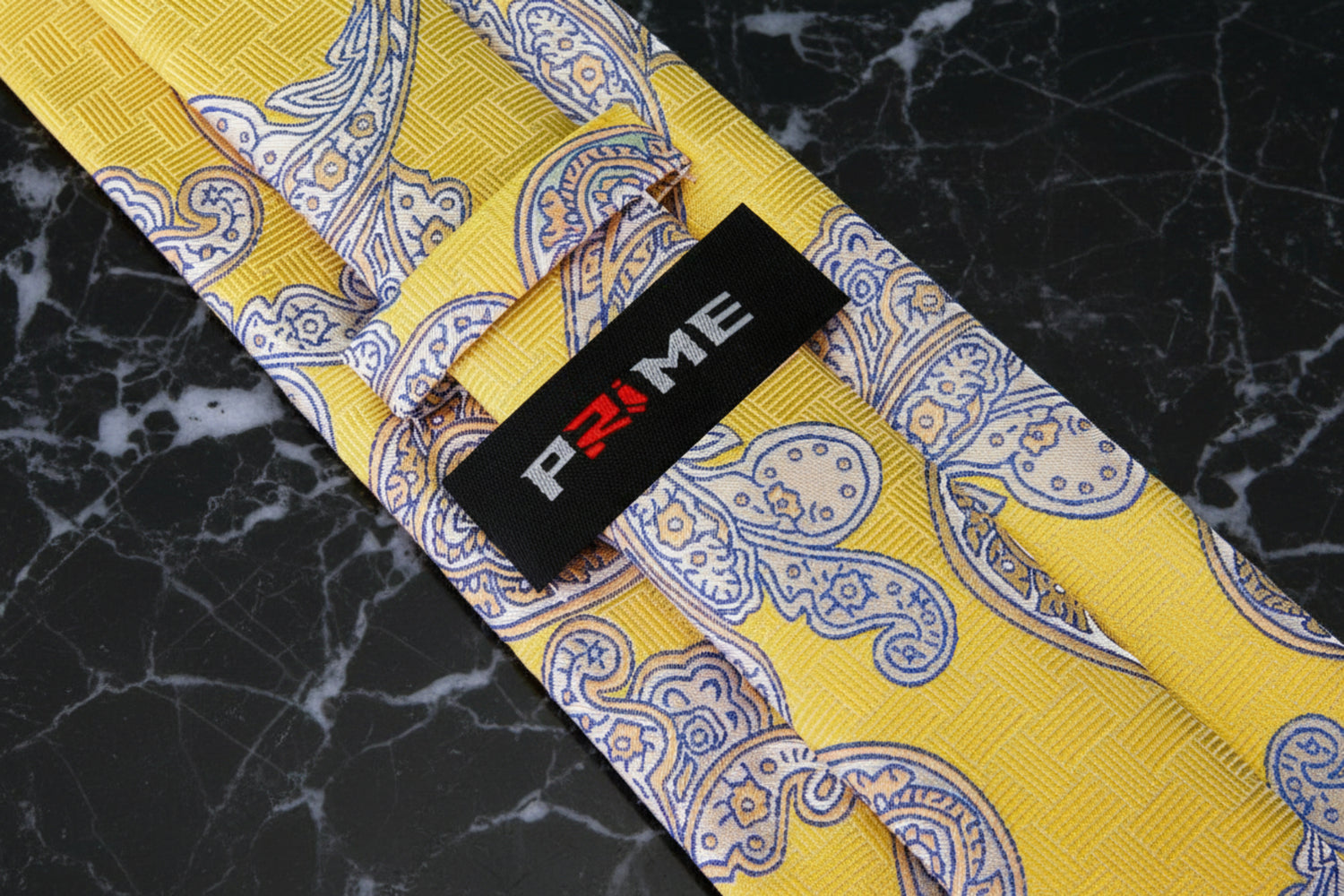 Yellow Paisley Tie Keep