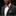Yellow, Red, Blue Stripe Bow Tie and Square on Man