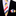 Thin Yellow Pink Red Stutter Step Stripe Tie and Square