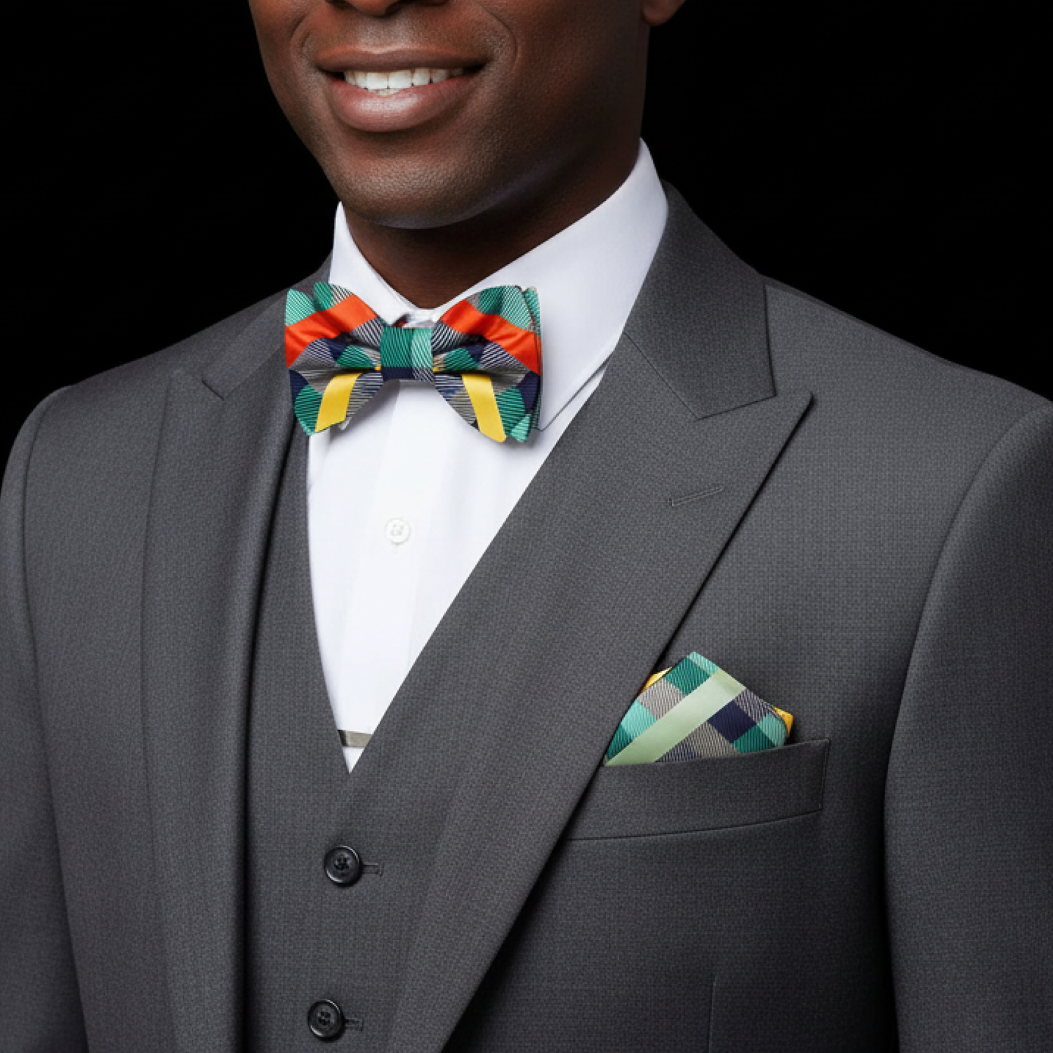 Plaid Self-Tie Bow Tie Collection