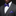 Man wearing a gray suit with a white shirt, purple bow tie, and matching pocket square against a black background.