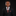 Young boy in a black suit with a red tie and pocket square on a black background