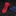 Red patterned tie and blue polka dot pocket square on a dark marble surface