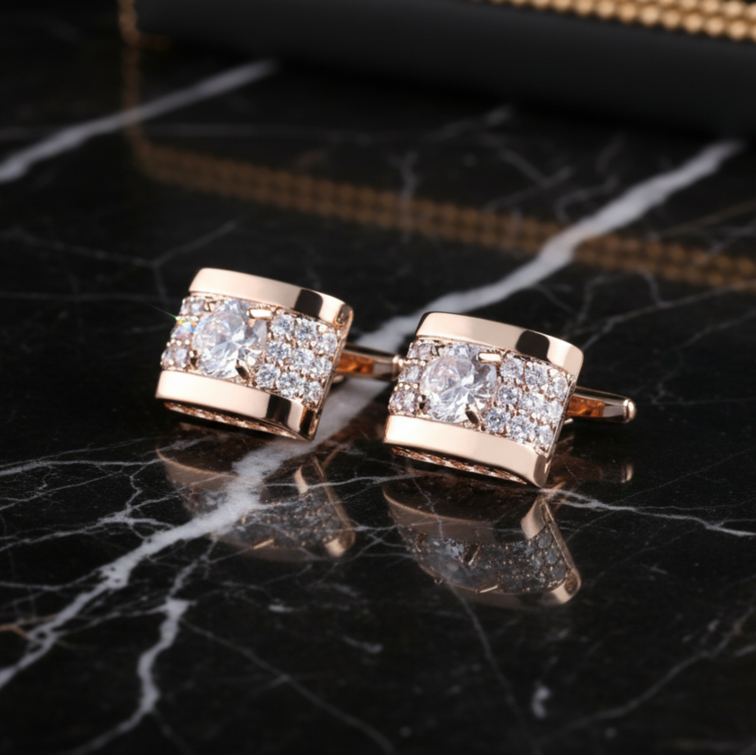 Rose Gold Cufflinks