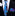 Abstract Necktie & | Purple, Blue & Black with Bold Accents