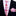 Pink, Purple and Red Geometric Thin Tie and Square