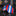 Red, White, Blue Block Stripe Tie
