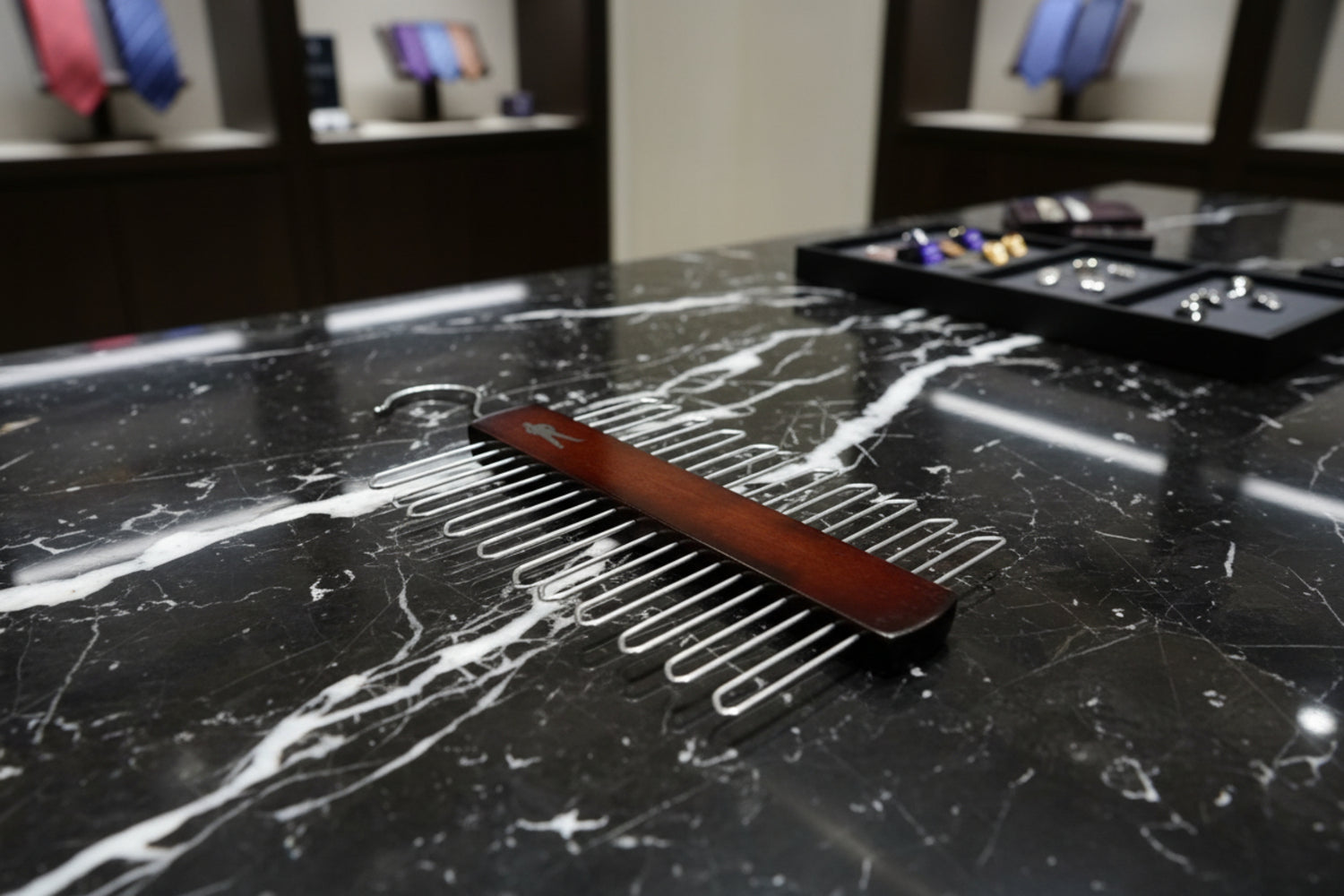 Brown Tie Organizer