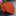 A Solid Orange Colored Silk Necktie  ||Orange