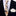 Thin Tie: Black, White, Brown, Orange Flowers Necktie with Off White Square