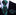 A Black, Green Color Paisley Pattern Silk Necktie, Matching Pocket Square
