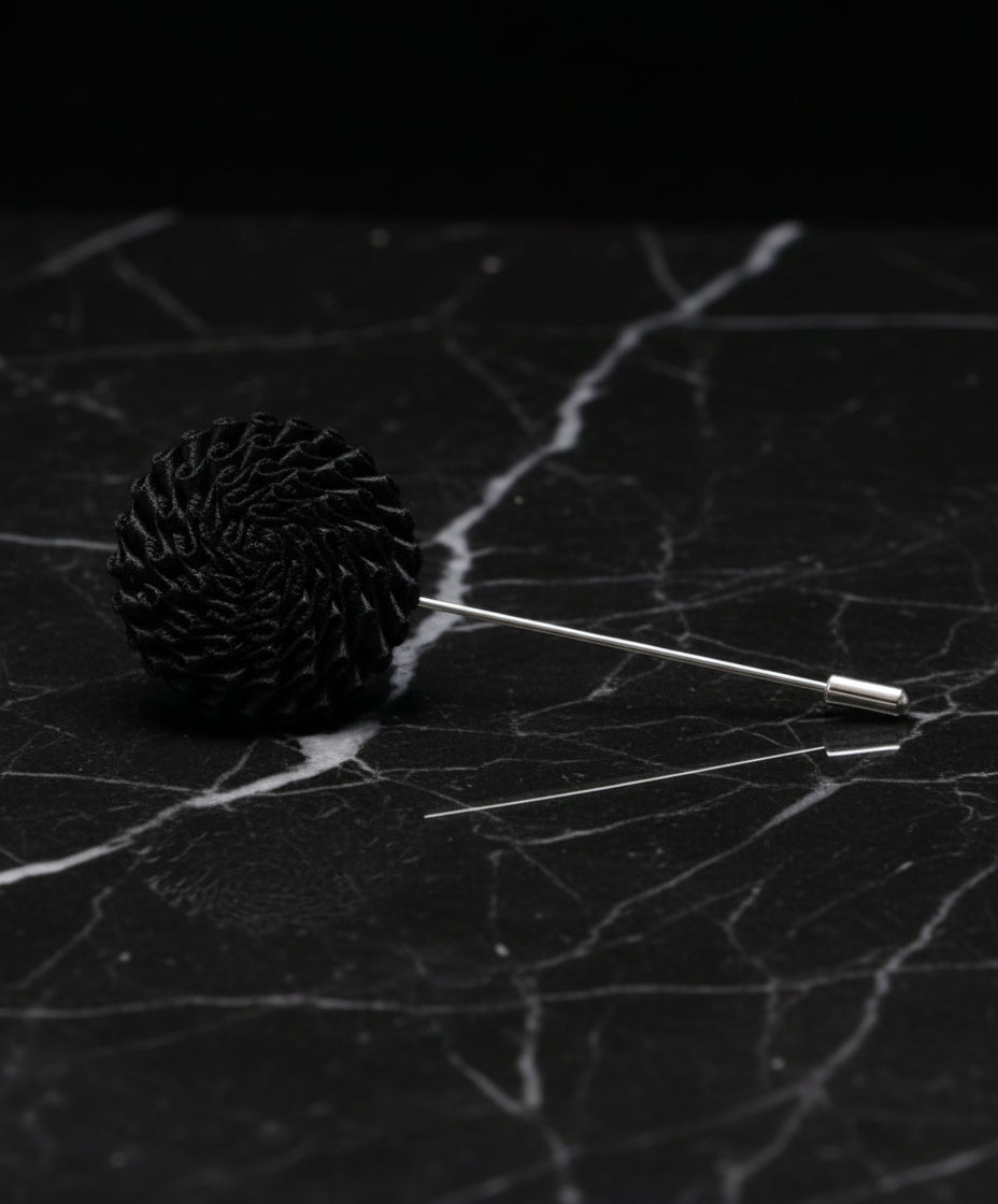 Black Lapel Pin