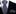 A Dark Graphite, White Geometric Oval Shaped Pattern Necktie, Matching Pocket Square