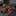 Alt View: A Black, Orange Intersecting Lines Pattern Necktie, Matching Pocket Square