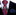 A Black, Blue, Red, Cream Abstract Feather Pattern Silk Necktie, Blue Linen Pocket Square