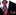 Black, Red and White Plaid Tie and Pocket Square
