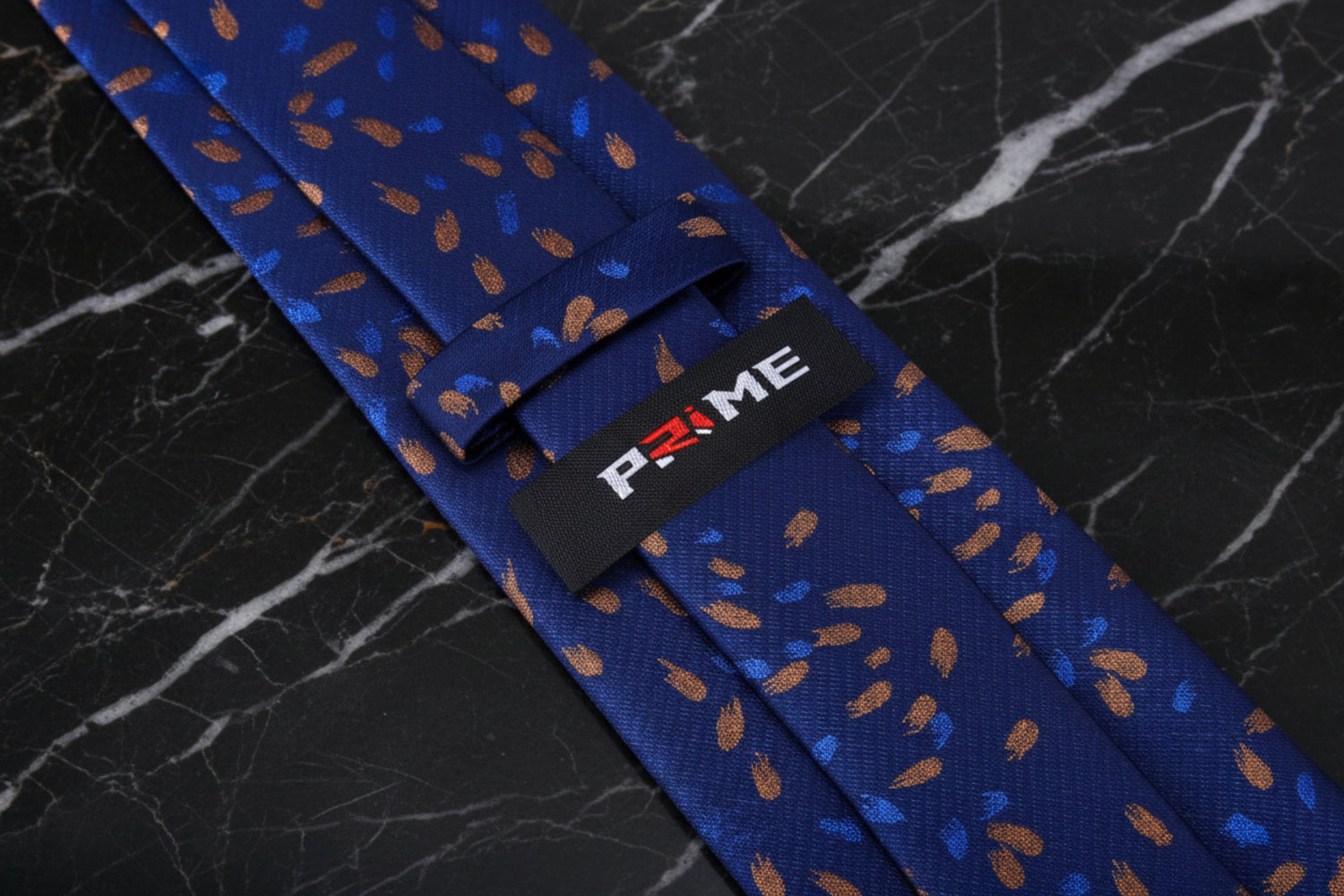 Dark Blue, Blue and Light Brown Comets Tie Keep