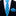 Thin Tie: Light Blue, Green Smiling Earth Tie and Pocket Square