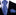 A Blue, Grey Check Pattern Silk Necktie, Matching Pocket Square