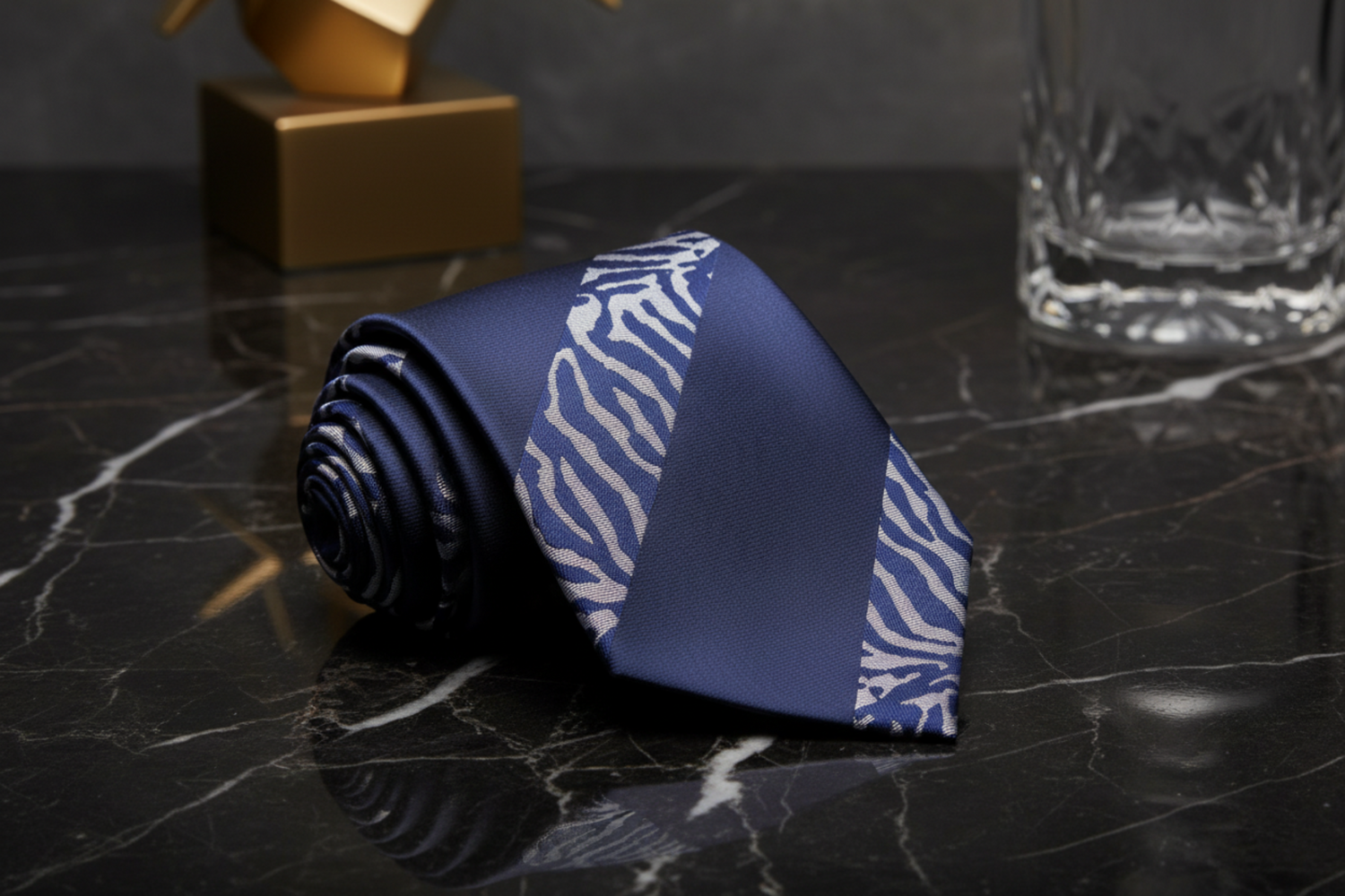 Single Tie: Tiger Strength Tie 