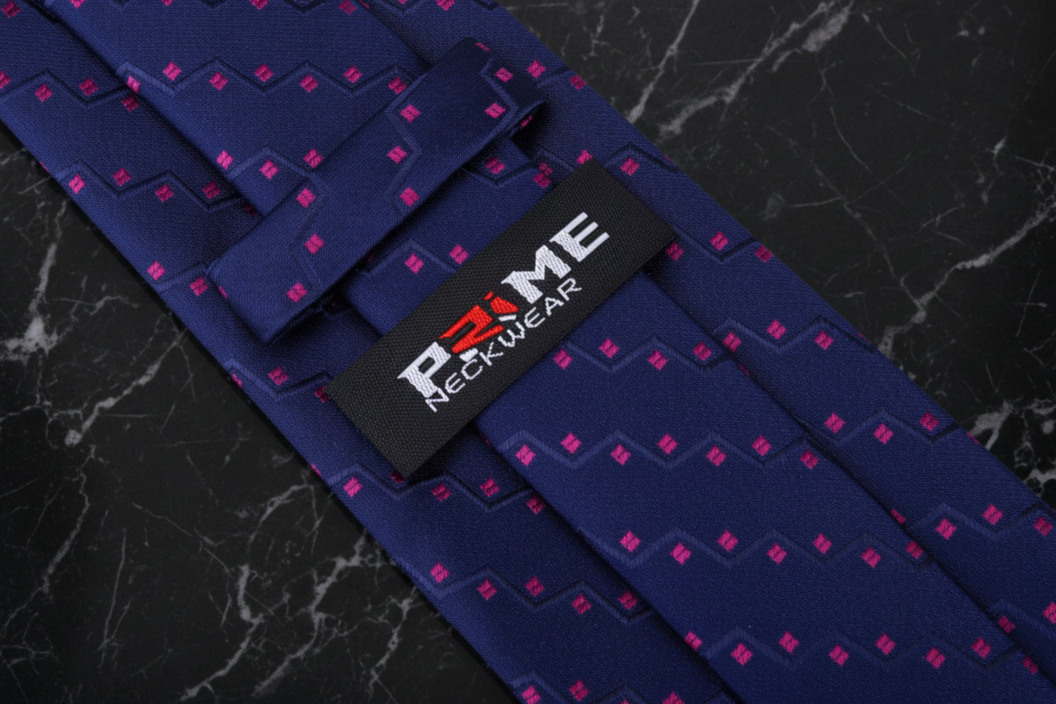 Blue and Pink Necktie Keep