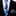 Thin Tie: Blue, Grey, Black Abstract Tie and Accenting Grey, Black, Red Paisley Pocket Square