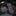 Alt View: Blue, Red, Silver Floral Necktie with Accenting Grey, Blue Geometric Square