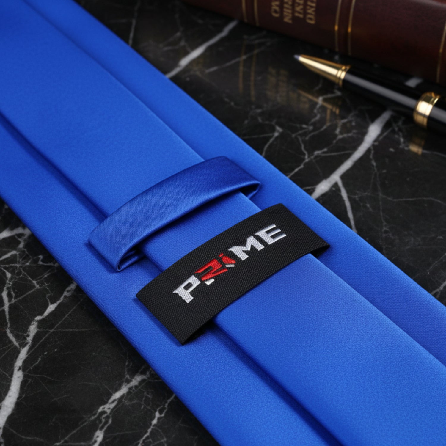 Tie Keep: Blue with Multiple Colors Venice Gondolas Tie