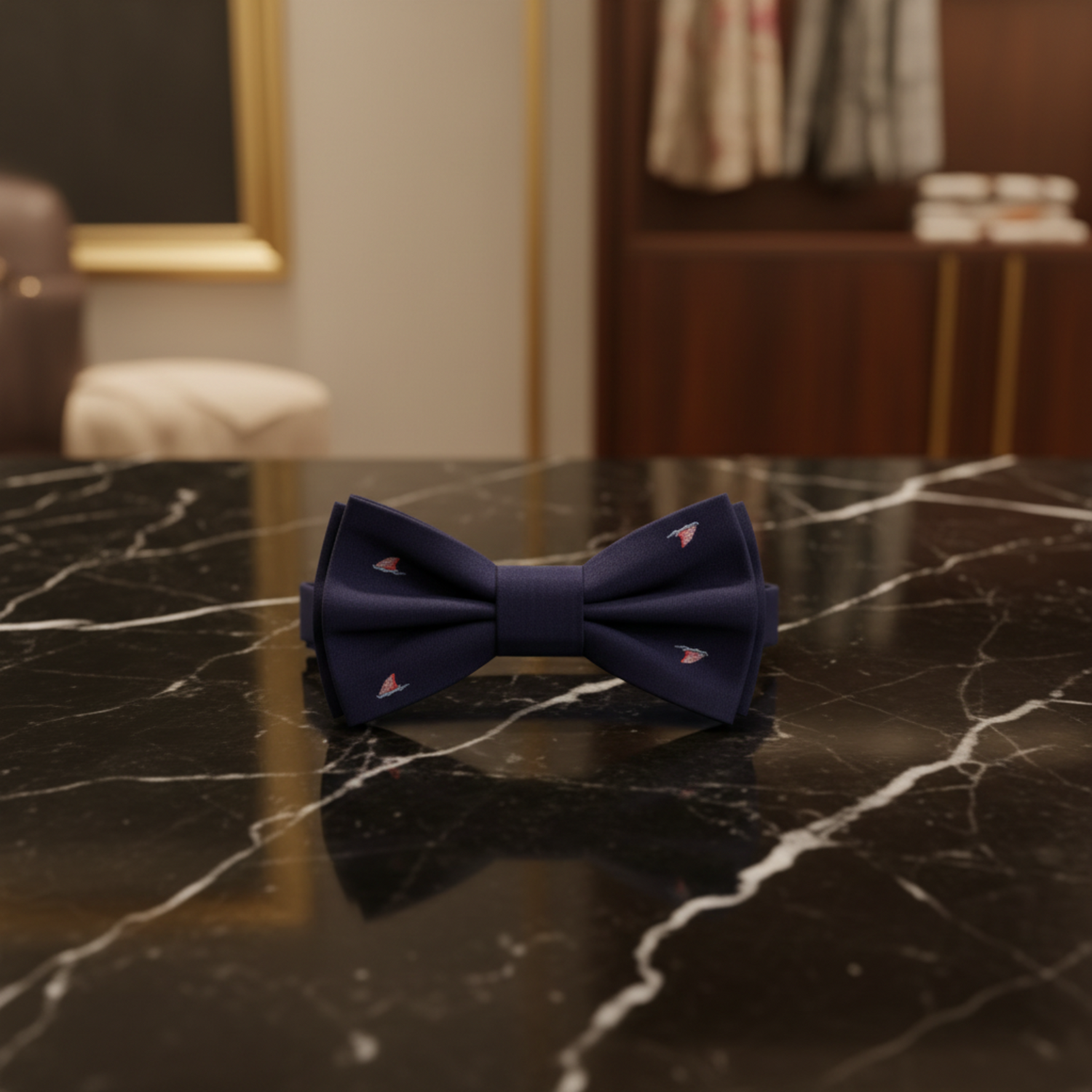  Shark Fins Bow Tie 