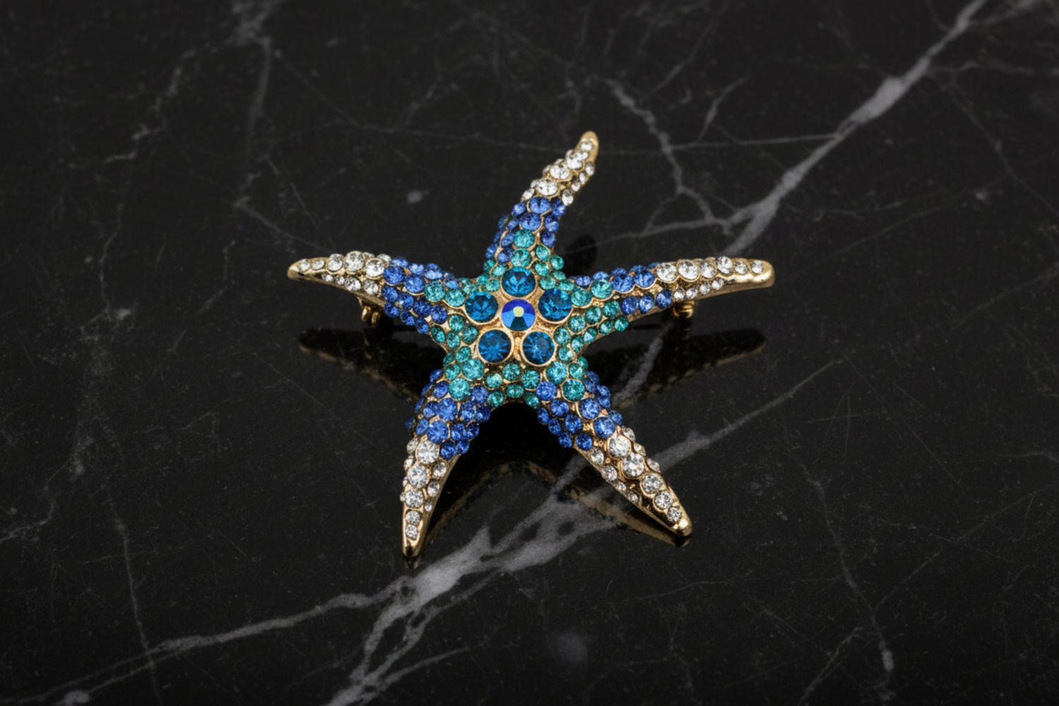 Blur Starfish Lapel Pin