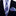 Blue White Red Plaid Thin Tie and Square