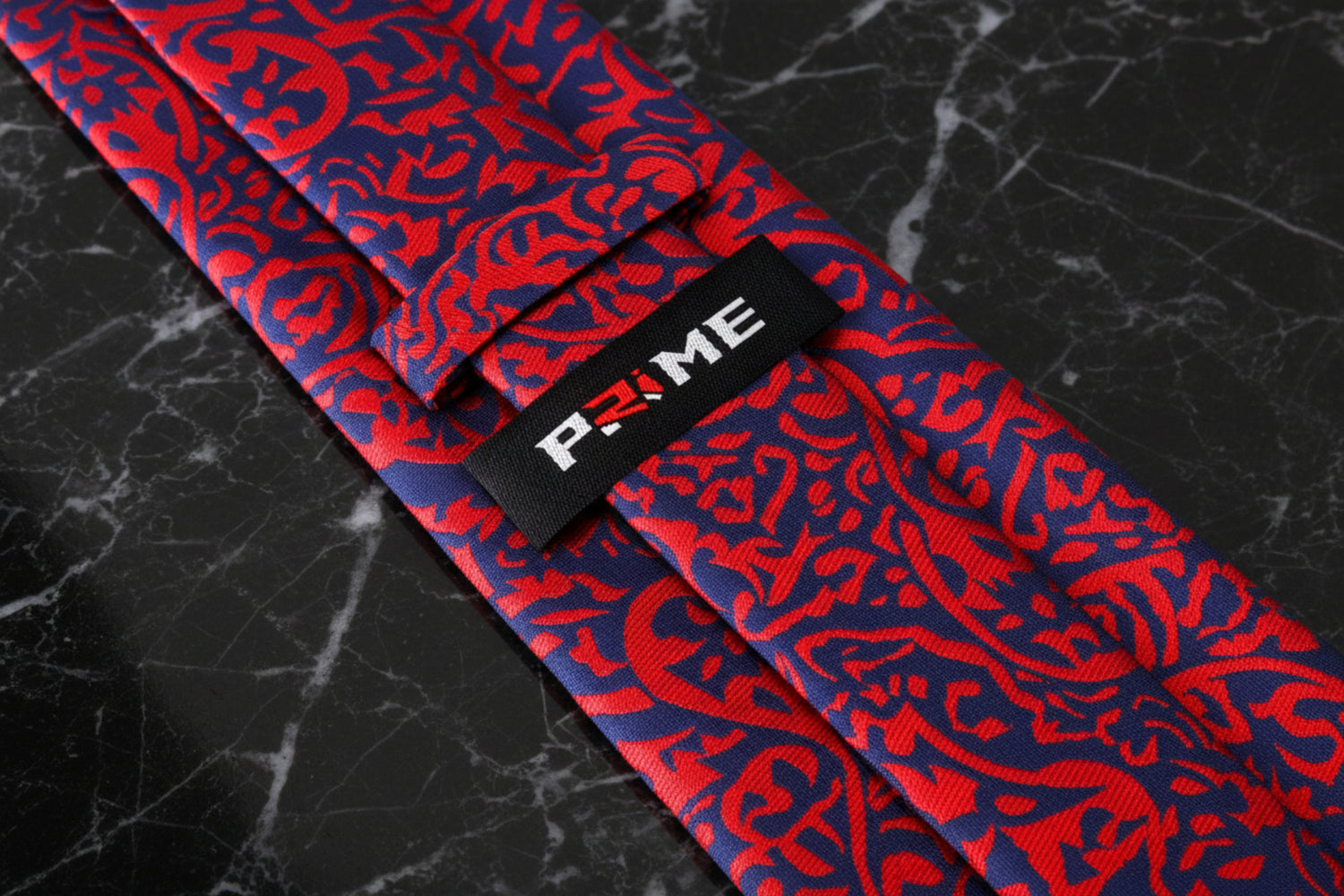 Red, Blue Paisley Tie Keep