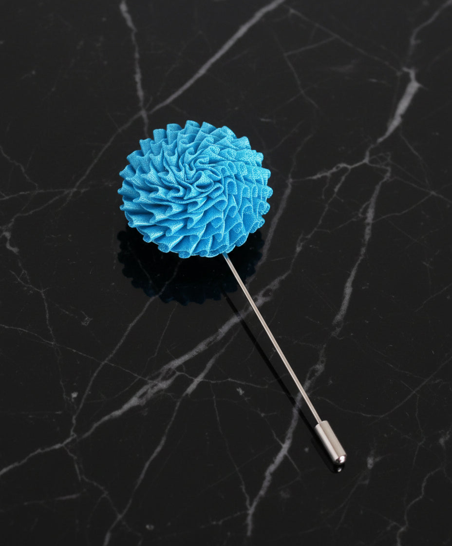 blue lapel pin